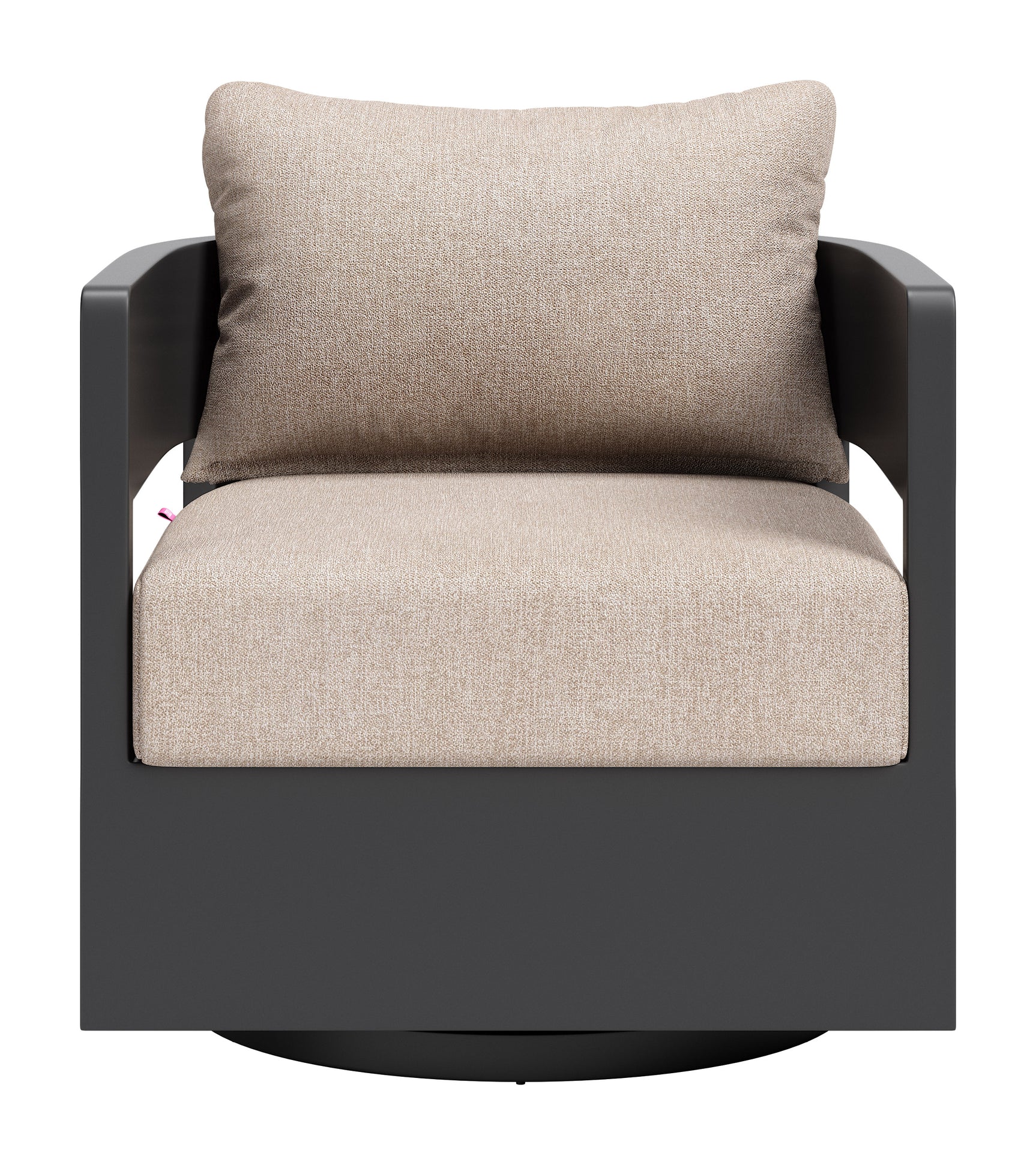 Foret Black Swivel Chair