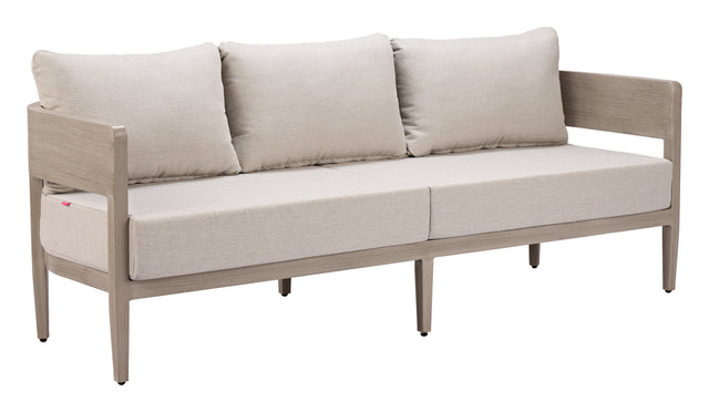 Foret Gray Outdoor Sofa - Ornate Home