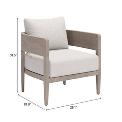 Foret Green Outdoor Armchair - Ornate Home