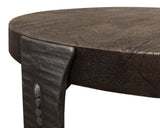 Forged Slats Grey Side Table - Ornate Home