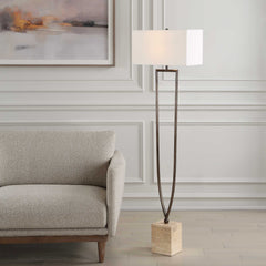 Fork In The Road Bronze/Brown Floor Lamp - Ornate Home