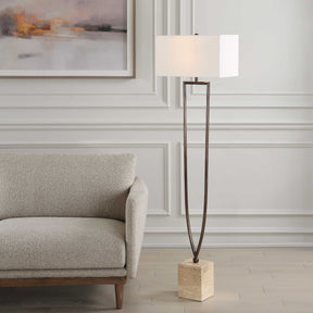 Fork In The Road Bronze/Brown Floor Lamp - Ornate Home