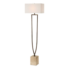 Fork In The Road Bronze/Brown Floor Lamp - Ornate Home