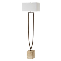 Fork In The Road Bronze/Brown Floor Lamp - Ornate Home