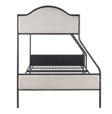 Forli Black Twin/Full Bunk Bed - Ornate Home