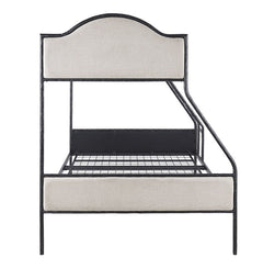 Forli Black Twin/Full Bunk Bed - Ornate Home