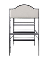 Forli Black Twin Loft Bed - Ornate Home