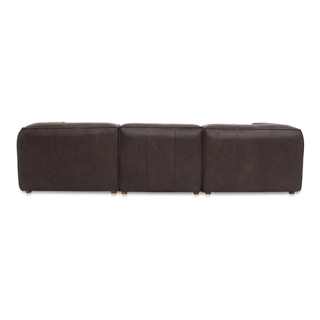 Form Espresso Brown Classic L Shaped Modular Sectional - Ornate Home