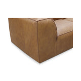 Form Tan Leather Classic L Shaped Modular Sectional - Ornate Home