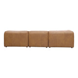 Form Tan Leather Lounge Modular Sectional - Ornate Home