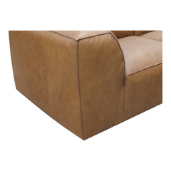 Form Tan Leather Lounge Modular Sectional - Ornate Home