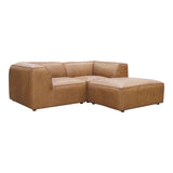 Form Tan Leather Nook Modular Sectional - Ornate Home