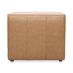 Form Tan Leather Slipper Chair - Ornate Home