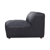 Form Vantage Black Leather Slipper Chair - Ornate Home