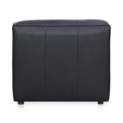 Form Vantage Black Leather Slipper Chair - Ornate Home