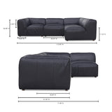 Form Vantage Black Signature Modular Sectional - Ornate Home