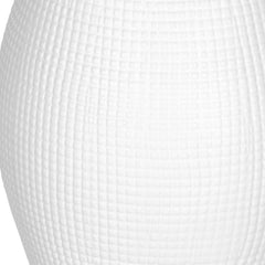 Forma White Ceramic Vases Large (Set of 2) - Ornate Home