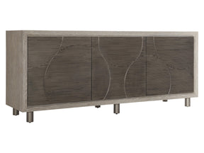 Formosa Graphite/Flaxen Entertainment Credenza - Ornate Home