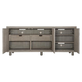 Formosa Graphite/Flaxen Entertainment Credenza - Ornate Home