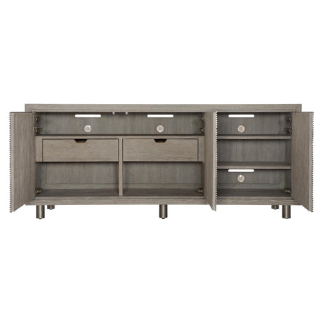 Formosa Graphite/Flaxen Entertainment Credenza - Ornate Home