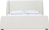 Formosa Presley Full Wingback Upholstered Platform Bed - Ornate Home