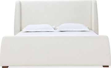 Formosa Presley Full Wingback Upholstered Platform Bed - Ornate Home