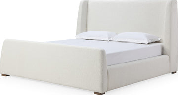Formosa Presley Full Wingback Upholstered Platform Bed - Ornate Home