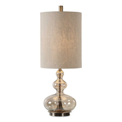 Formoso Amber Glass Table Lamp - Ornate Home