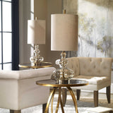 Formoso Amber Glass Table Lamp - Ornate Home