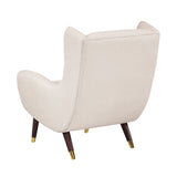 Forrester Beige Accent Chair (30" W) - Ornate Home