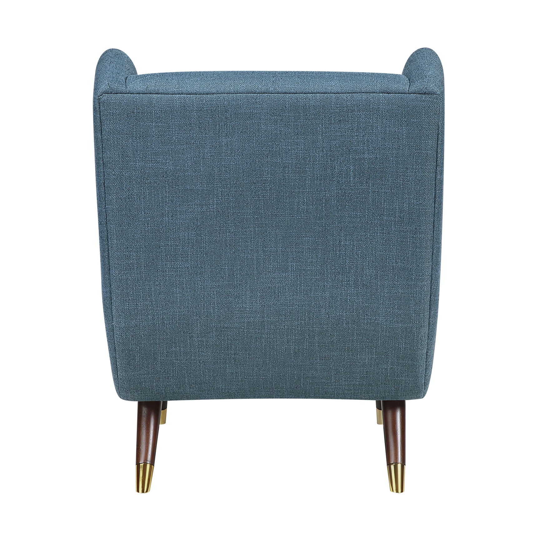 Forrester Blue Accent Chair (Wingback) - Ornate Home