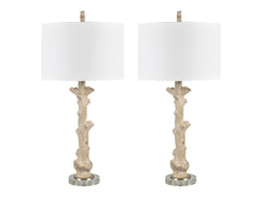 Forrester Tan Table Lamp (Set of 2) - Ornate Home