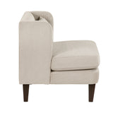 Forrester Taupe Accent Chair - Ornate Home