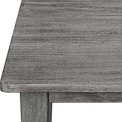 Forsyth Dark Gray Outdoor Dining Table - Ornate Home