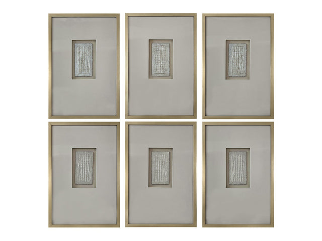 Forsythe 2 Natural/Silver Print - Ornate Home