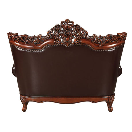 Forsythia Loveseat in Espresso - Ornate Home