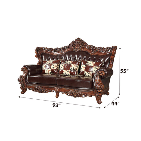 Forsythia Sofa in Espresso - Ornate Home