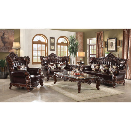 Forsythia Sofa in Espresso - Ornate Home