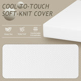 Forsythia White 10" E.King Green Tea Gel Memory Foam Mattress - Ornate Home