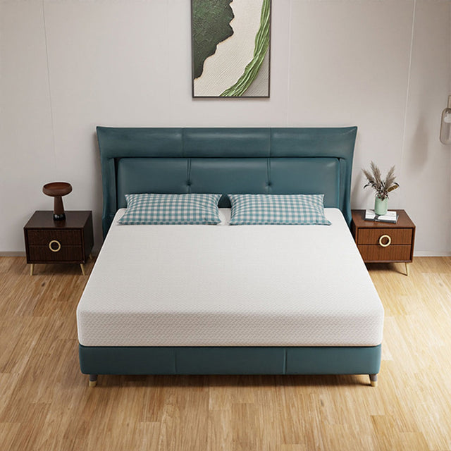 Forsythia White 10" E.King Green Tea Gel Memory Foam Mattress - Ornate Home