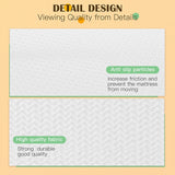 Forsythia White 8" E.King Green Tea Gel Memory Foam Mattress - Ornate Home
