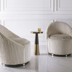 Fortier Black Accent Table - Ornate Home