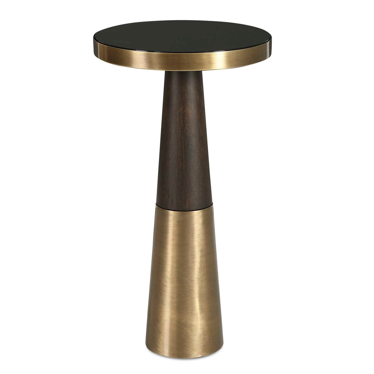 Fortier Black Accent Table - Ornate Home