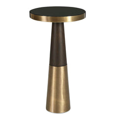 Fortier Black Accent Table - Ornate Home