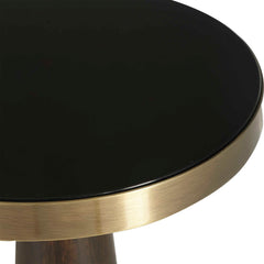 Fortier Black Accent Table - Ornate Home