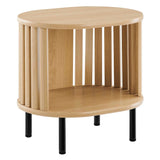 Fortitude Oak Side Table - Ornate Home