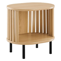 Fortitude Oak Side Table - Ornate Home