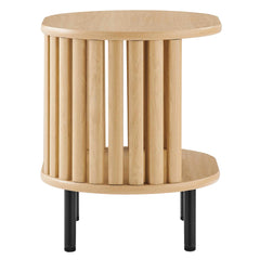 Fortitude Oak Side Table - Ornate Home