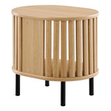 Fortitude Oak Side Table - Ornate Home