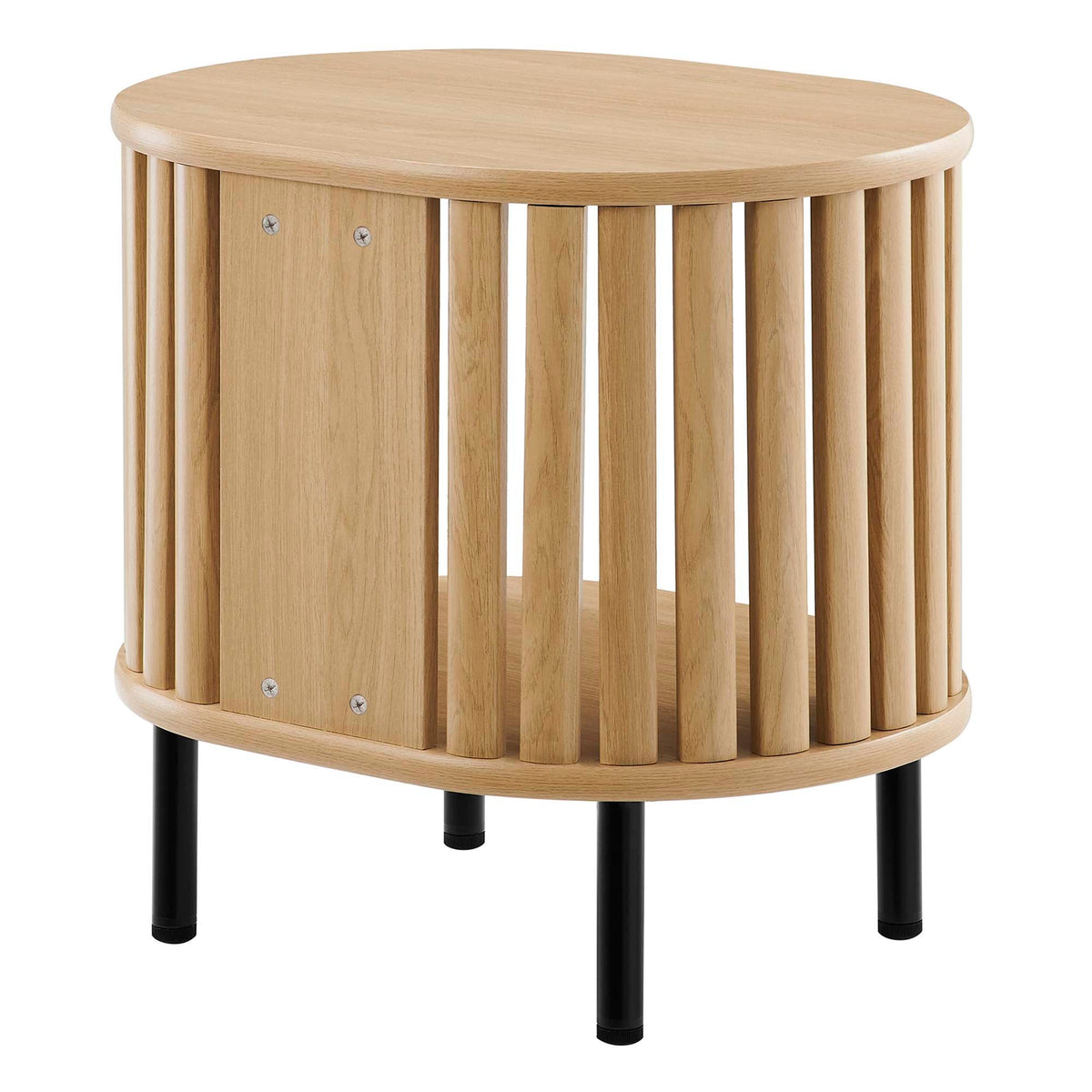 Fortitude Oak Side Table - Ornate Home